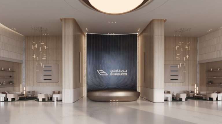 Binghatti Skyrise Lounge Area