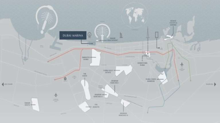 Marina Cove Location Map