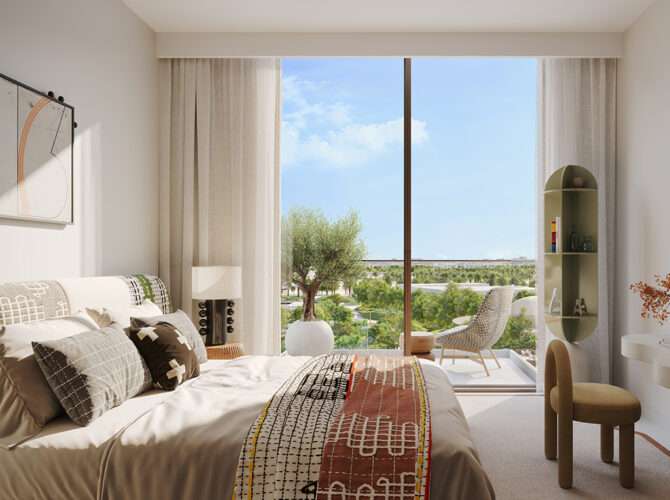 Emaar Hillsedge Bedroom Area