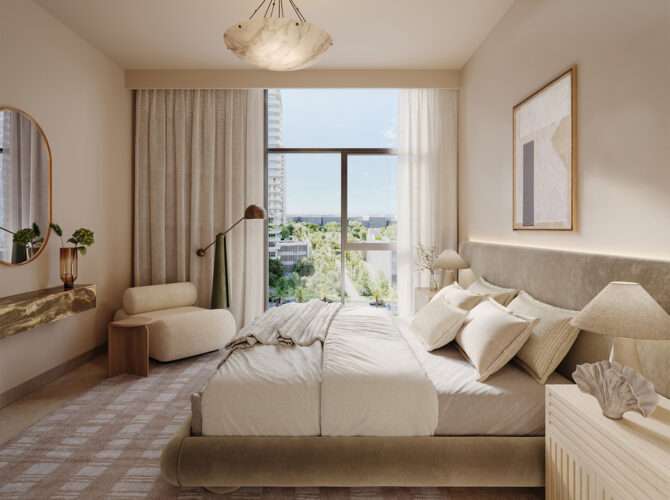 Terra Heights bedroom space