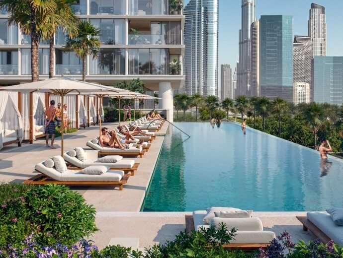 Verve City Walk Pool View
