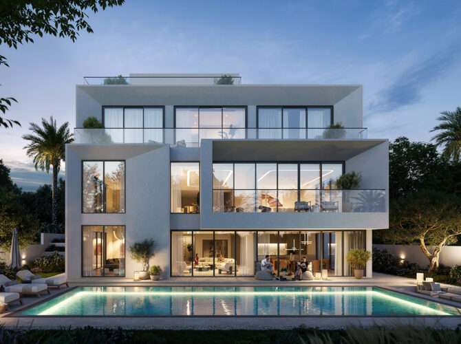 Private villa with pool