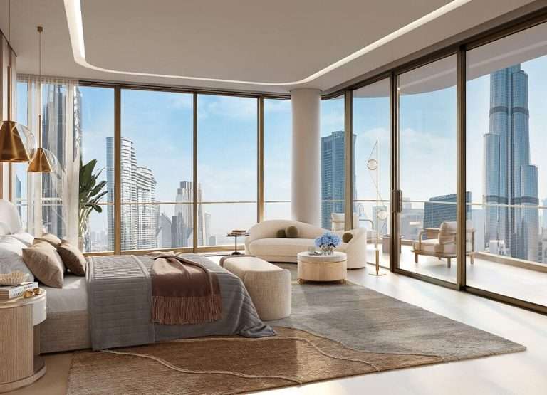 Room with Full Burj Khalifa view